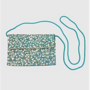 Katherines Collection Peacock Envelope Purse